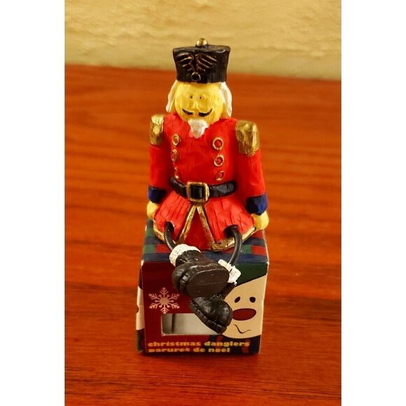 Nutcracker Wine Bottle Stopper Cork By Christmas Danglers - Picture 1 of 3